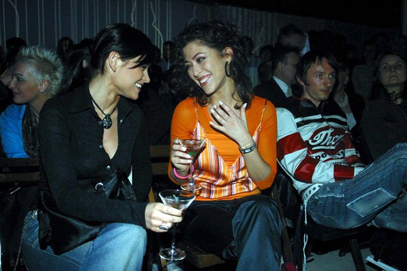 NATALIA KUKULSKA NA POKAZIE ARKADIUSA Z W 2004