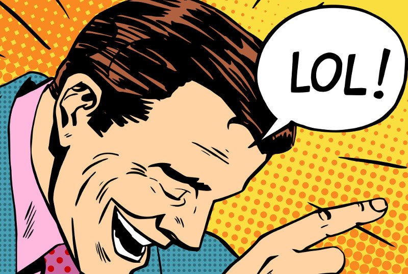 W internecie najczęściej śmiejemy się klasycznie - "haha".