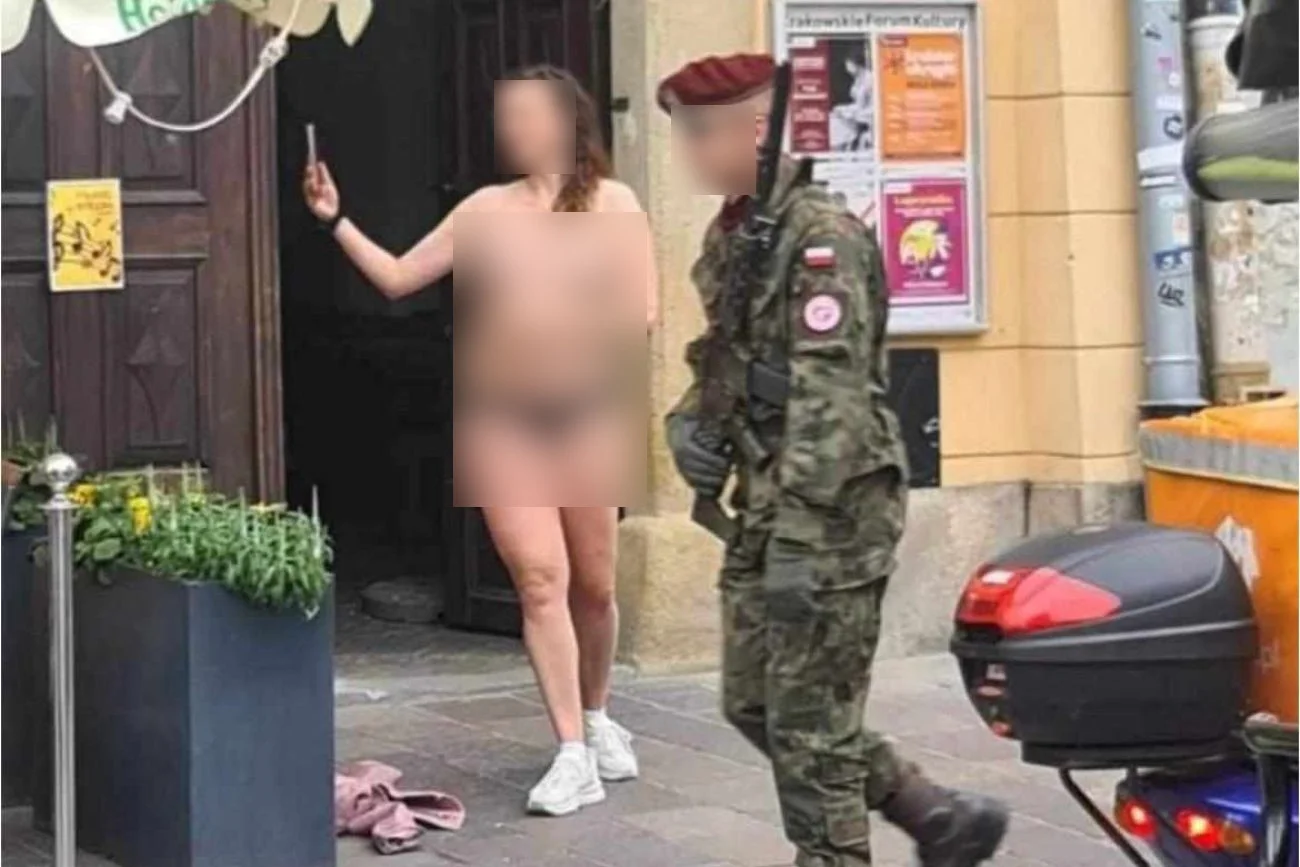 Ekshibicjonistka z Krakowa terroryzuje mieszkańców