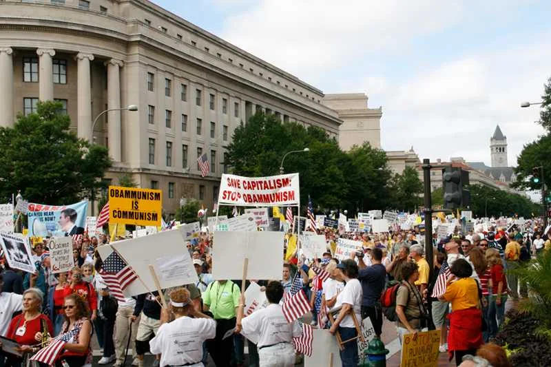 Protest Tea Party w Waszyngtonie