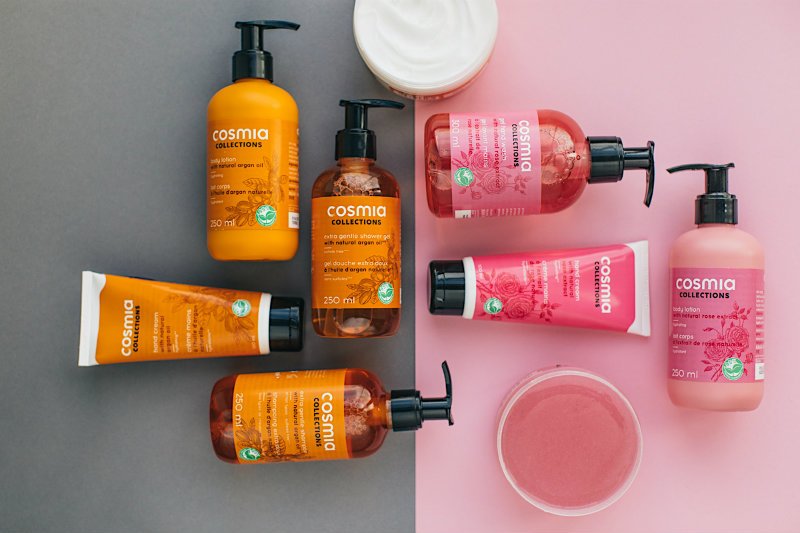 Cosmia Collections mają w składzie 95 proc . naturalnych składników