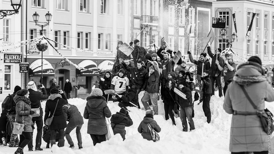 Kulturalne odśnieżanie w Białymstoku