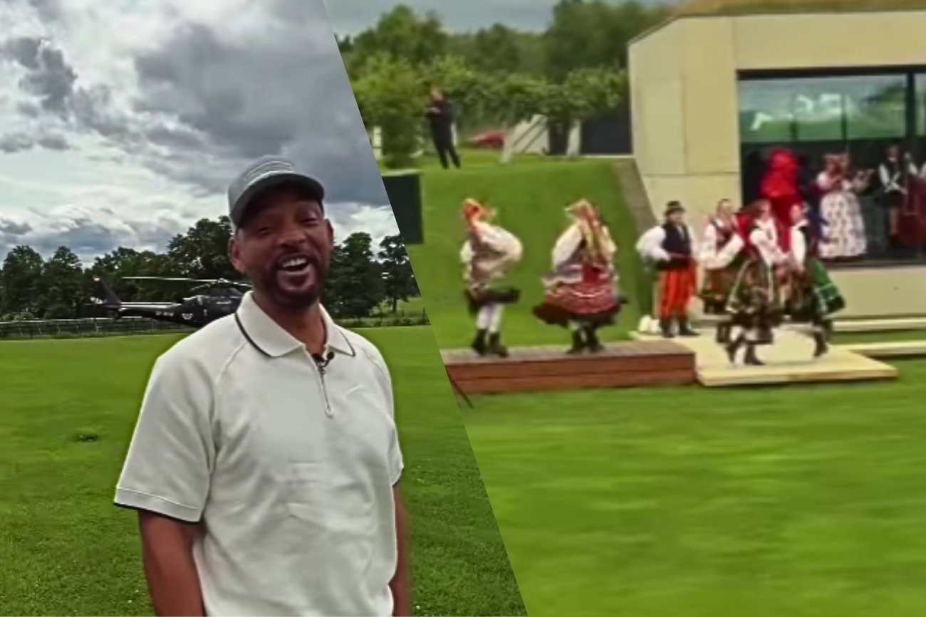 Will Smith zachwycony niespodzianką od zespołu pieśni i tańca w Polsce. Nagranie hitem sieci