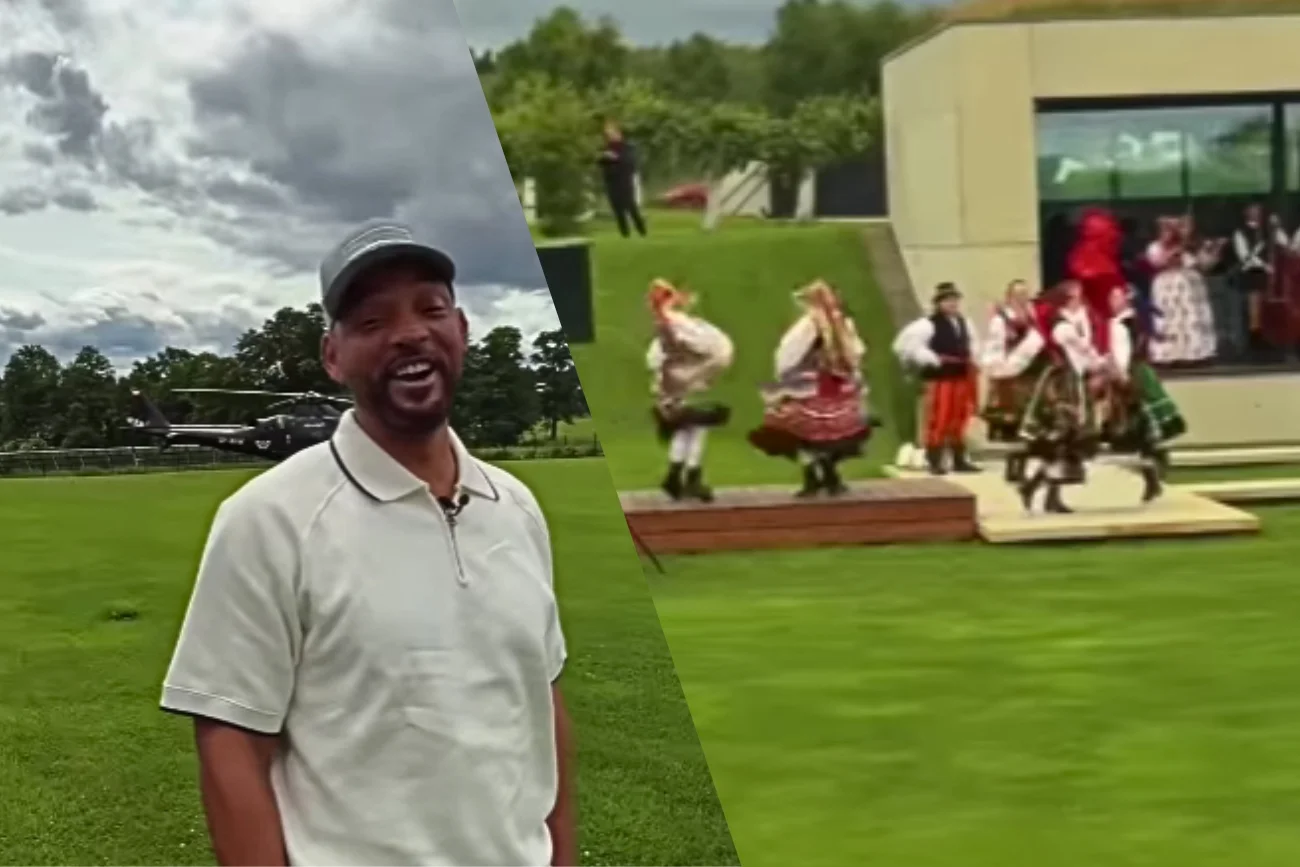 Will Smith zachwycony niespodzianką od polskiego zespołu.