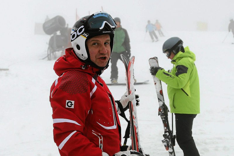 Szusowanie to życiowa pasja prezydenta Dudy