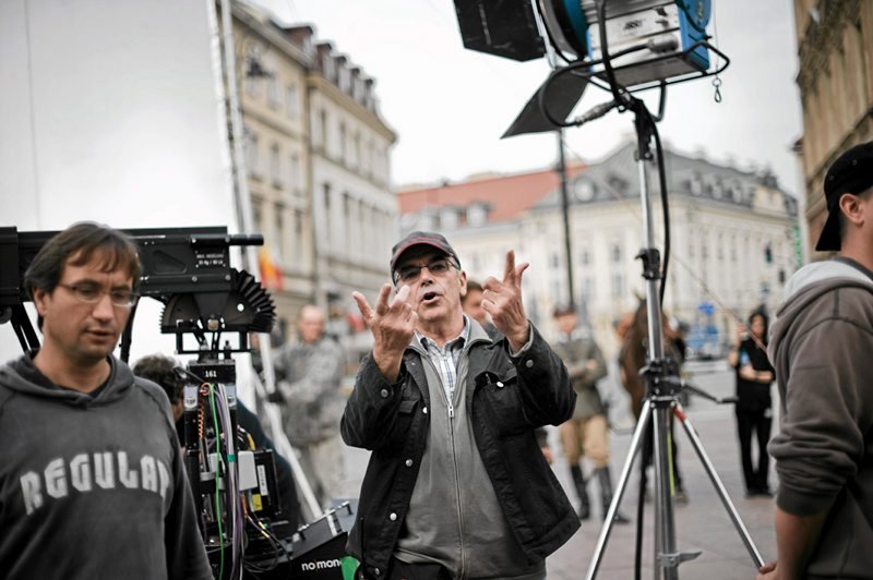 Sławomir Idziak na planie "Bitwy Warszawskiej"