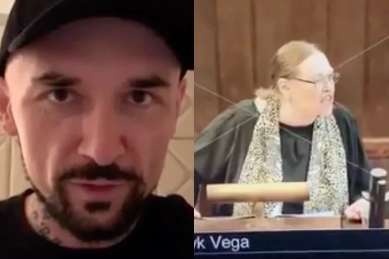 Patryk Vega pokazał, jak w jego nowym filmie wygląda Krystyna Pawłowicz.