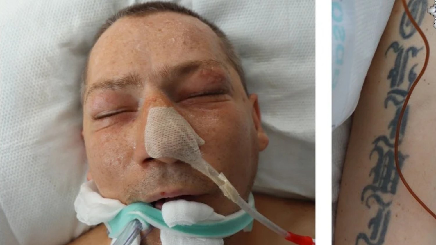 Mężczyzna, którego tożsamość starają się ustalić policjanci.