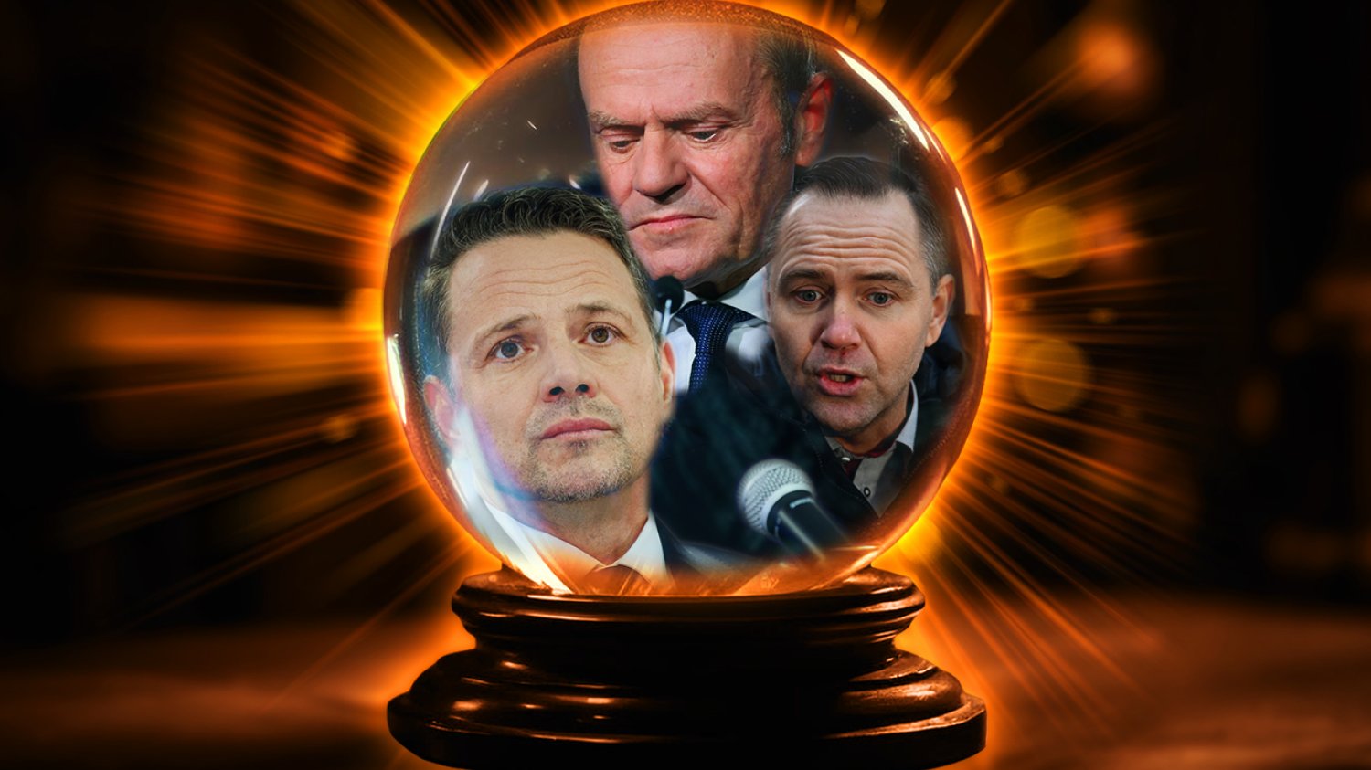 Kula do wróżenia, a w niej twarze Donalda Tuska, Rafała Trzaskowskiego i Karola Nawrockiego. Wybory prezydenckie to jedno z najważniejszych wydarzeń politycznych 2025 roku, ale nie jedyne.