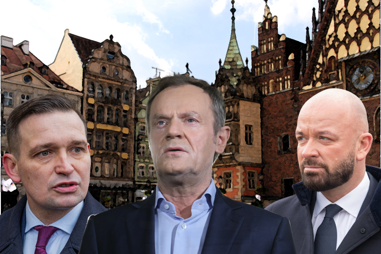 Kandydaci na prezydenta Wrocławia już walczą na noże. Kogo poprze Tusk?