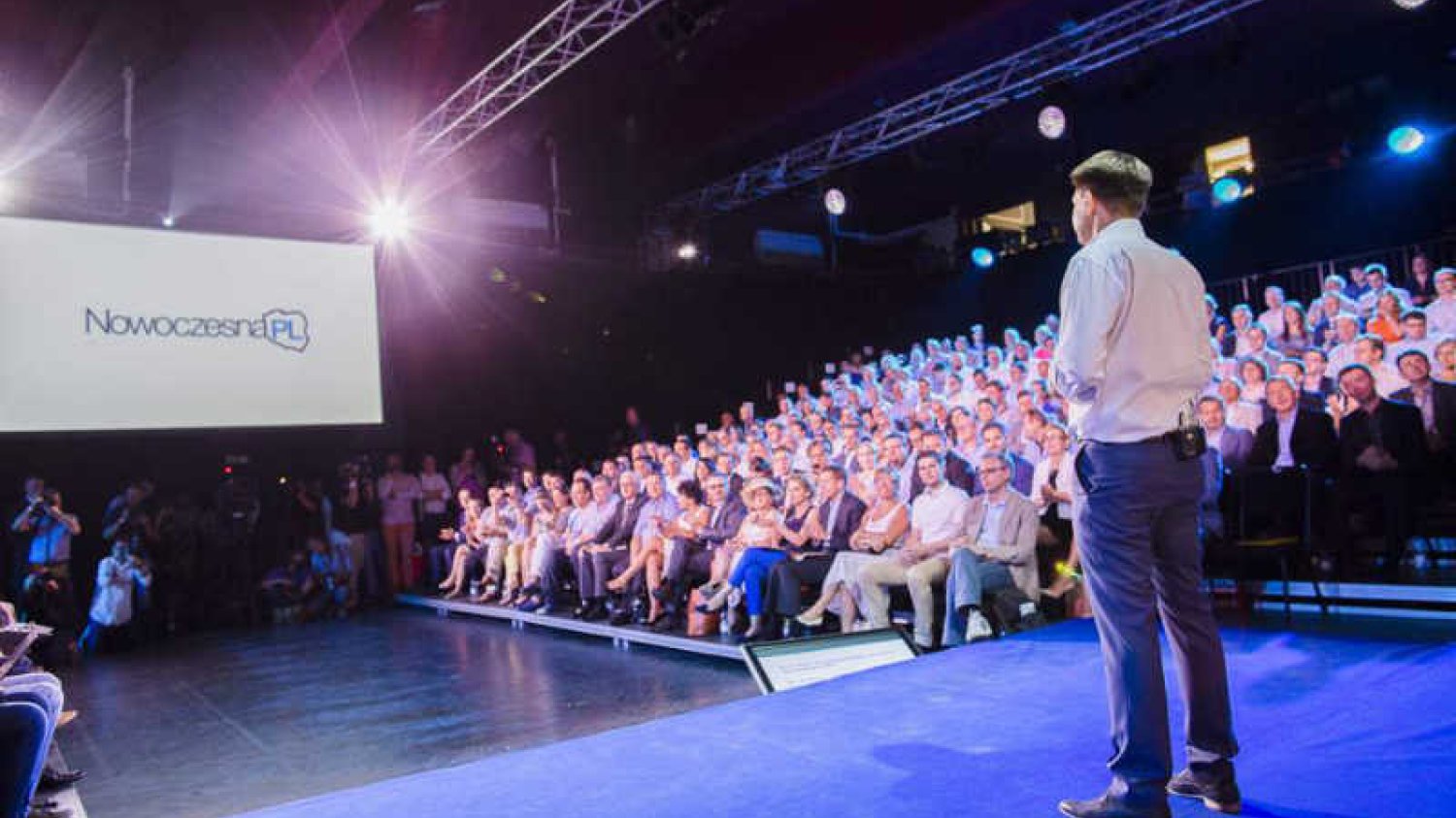 Ryszard Petru i jego współpracownicy ogłosili program NowoczesnejPL.