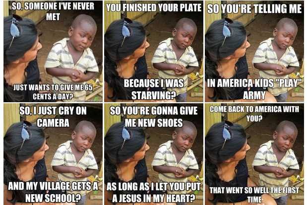 Skeptical Third World Kid