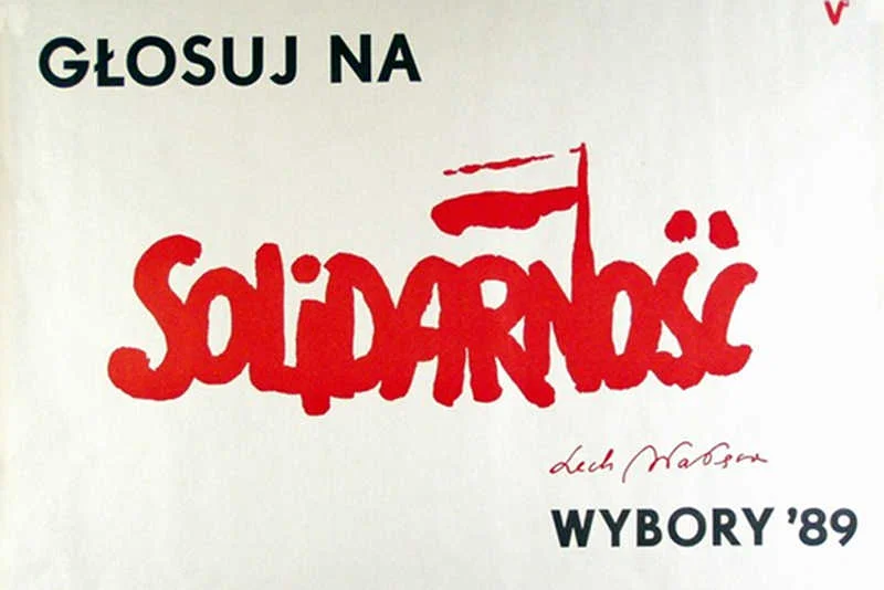 Plakaty wyborcze znacznie odbiegały od dzisiejszych standardów.
