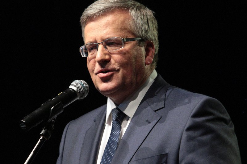 Prezydent Komorowski o aferze podsłuchowej.