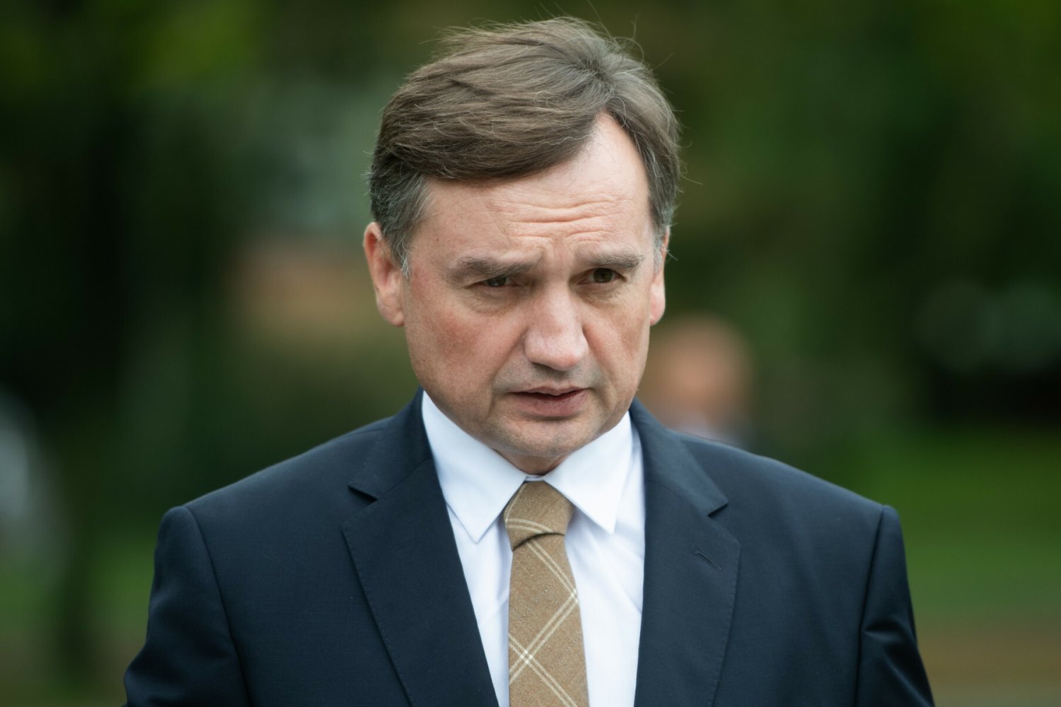 Auto SOP ze Zbigniewem Ziobrą miało w niedzielę wypadek.