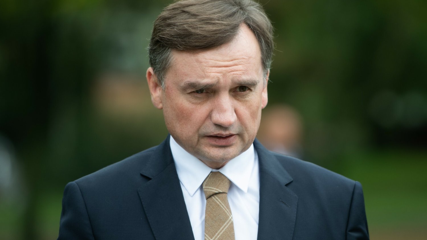 Auto SOP ze Zbigniewem Ziobrą miało w niedzielę wypadek.