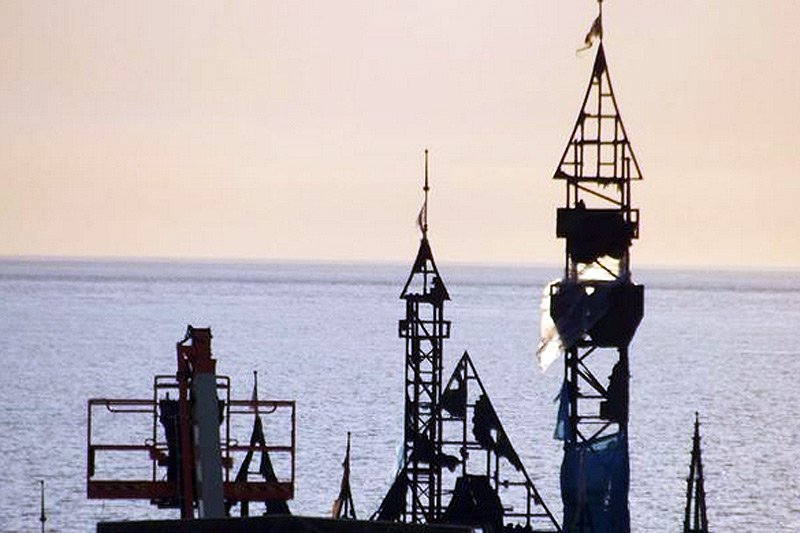 Tak wygląda jedna z instalacji z Weston-super-Mare, których autorstwo przypisuje się artyście kryjącemu się pod pseudonimem Banksy.