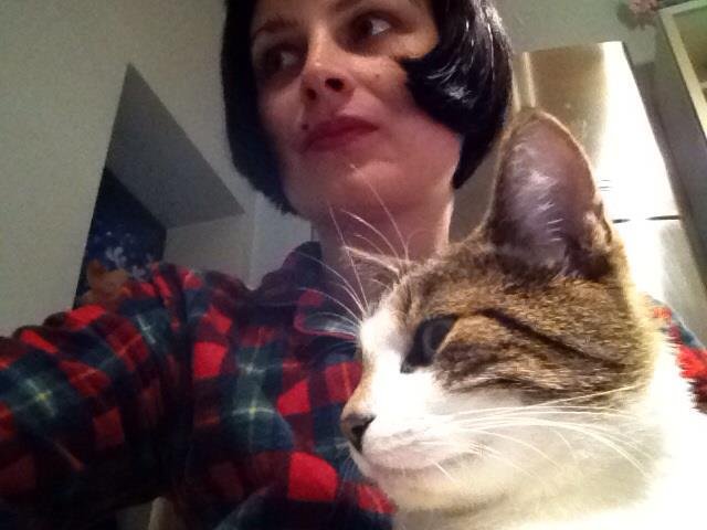 K.K. z kotem Ignacym