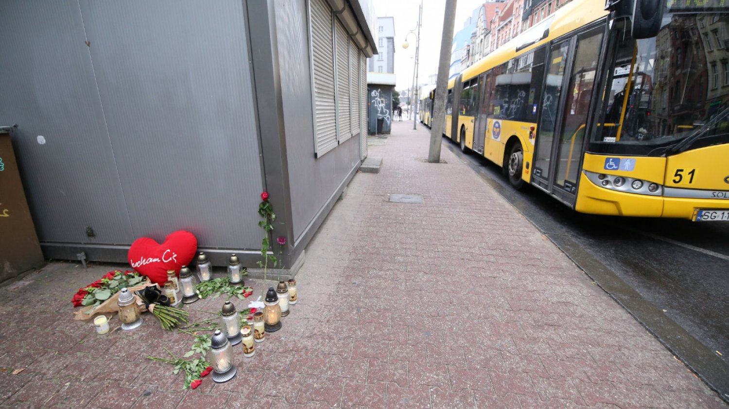 Miejsce tragicznego potrącenia 19-latki w Katowicach.