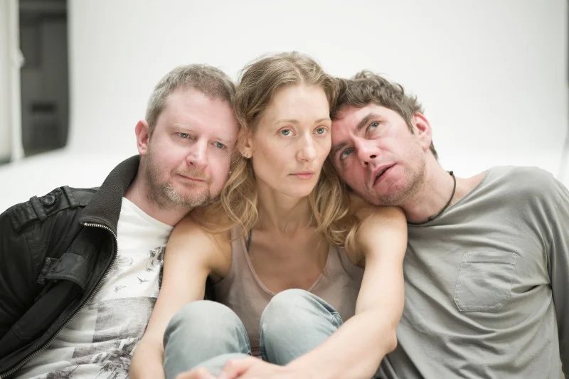 Magdalena Popławska, Krzysztof Prałat i Adam Sajnuk - trio, które swtorzyło spektakl "Taśma"