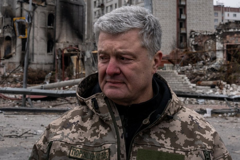 Poroszenko przedstawił swój plan w związku z rosyjską inwazją na Ukrainę.