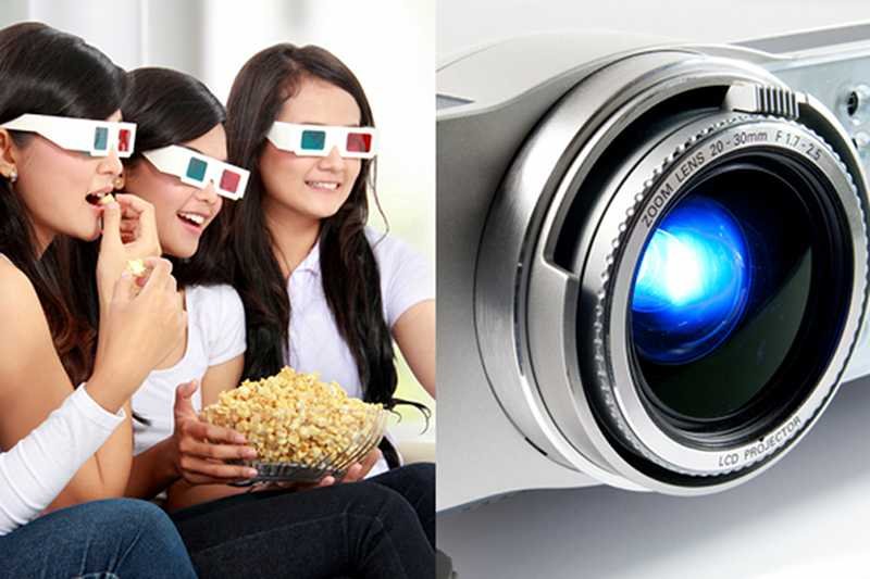 Oglądanie filmów z projektora to jakość i wrażenia jak w kinie