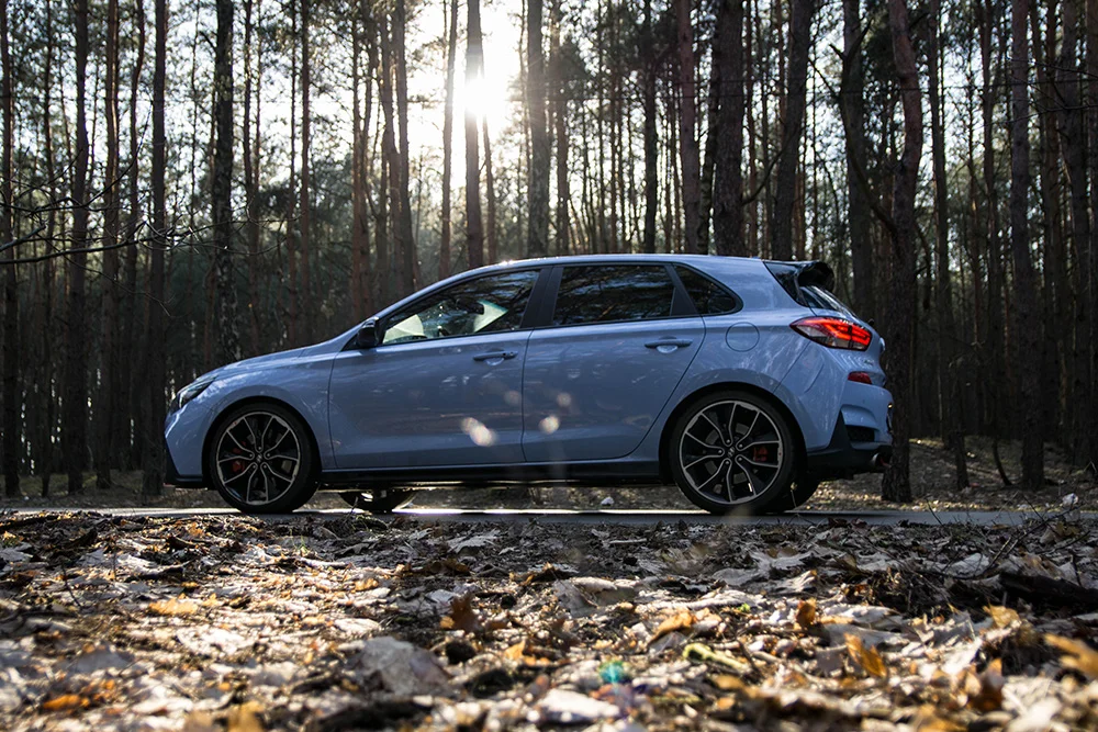 Lakier Performance Blue jest dedykowane dla sportowego i30N.