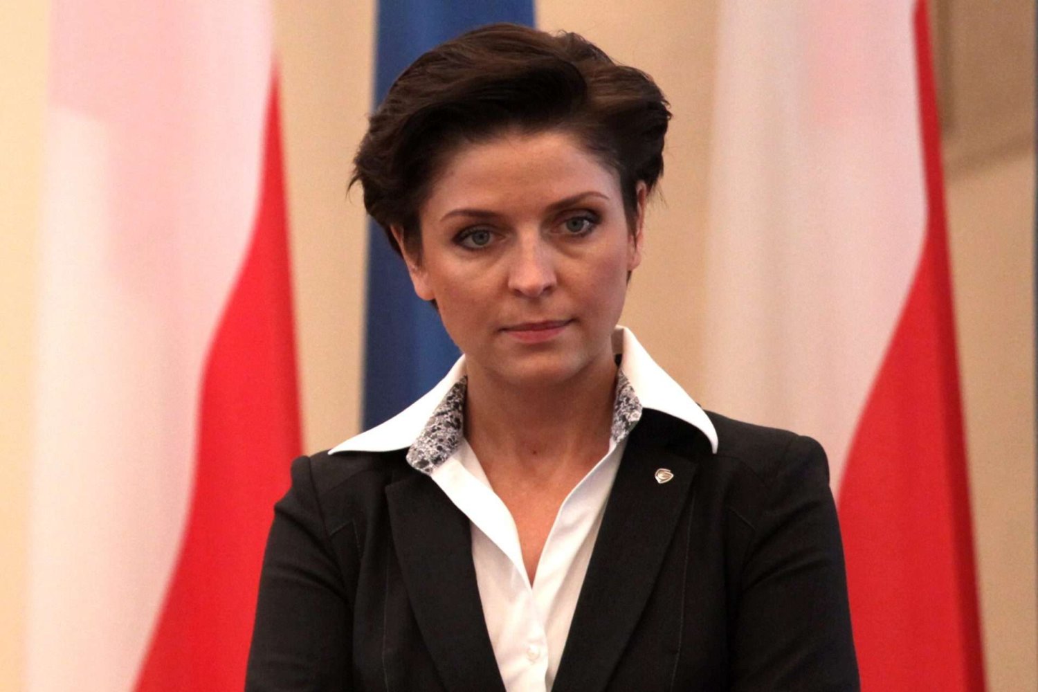 Minister sportu Joanna Mucha wierzy w wyjście Polaków z grupy