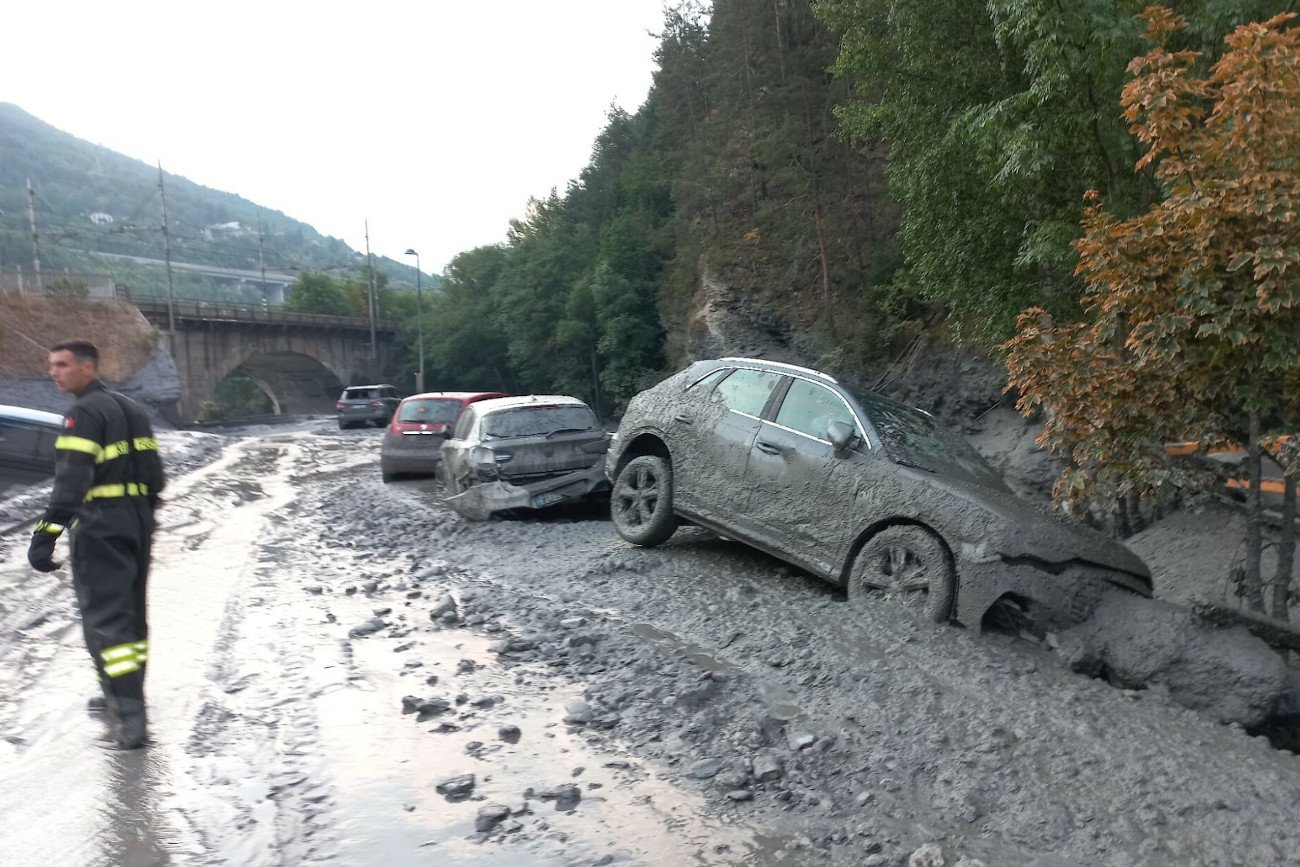 We Włoszech zeszła błotna lawina.