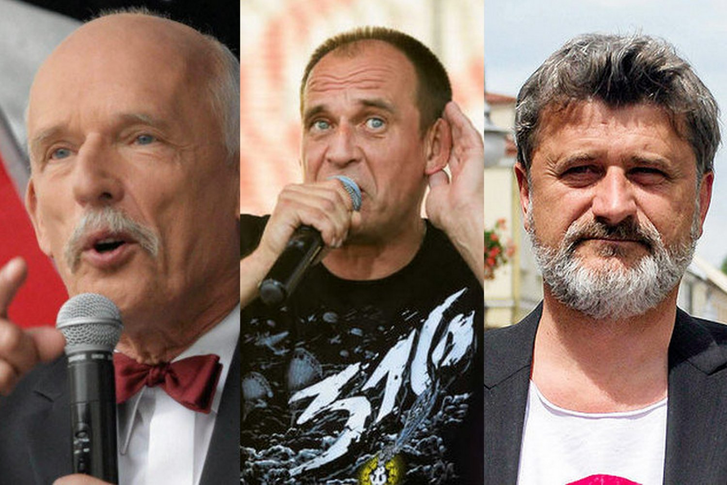Chęć do rewolucji wśród polskich "oburzonych" polityków gaśnie równie szybko, jak się pojawia. Janusz Korwin-Mikke, Paweł Kukiz, Janusz Palikot