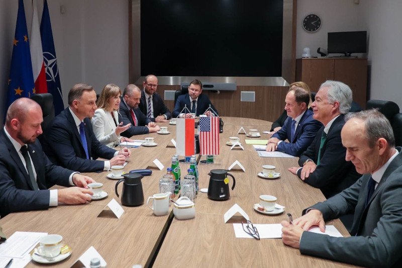 Andrzej Duda rozmawiał z dyrektorem CIA Williamem Burnsem