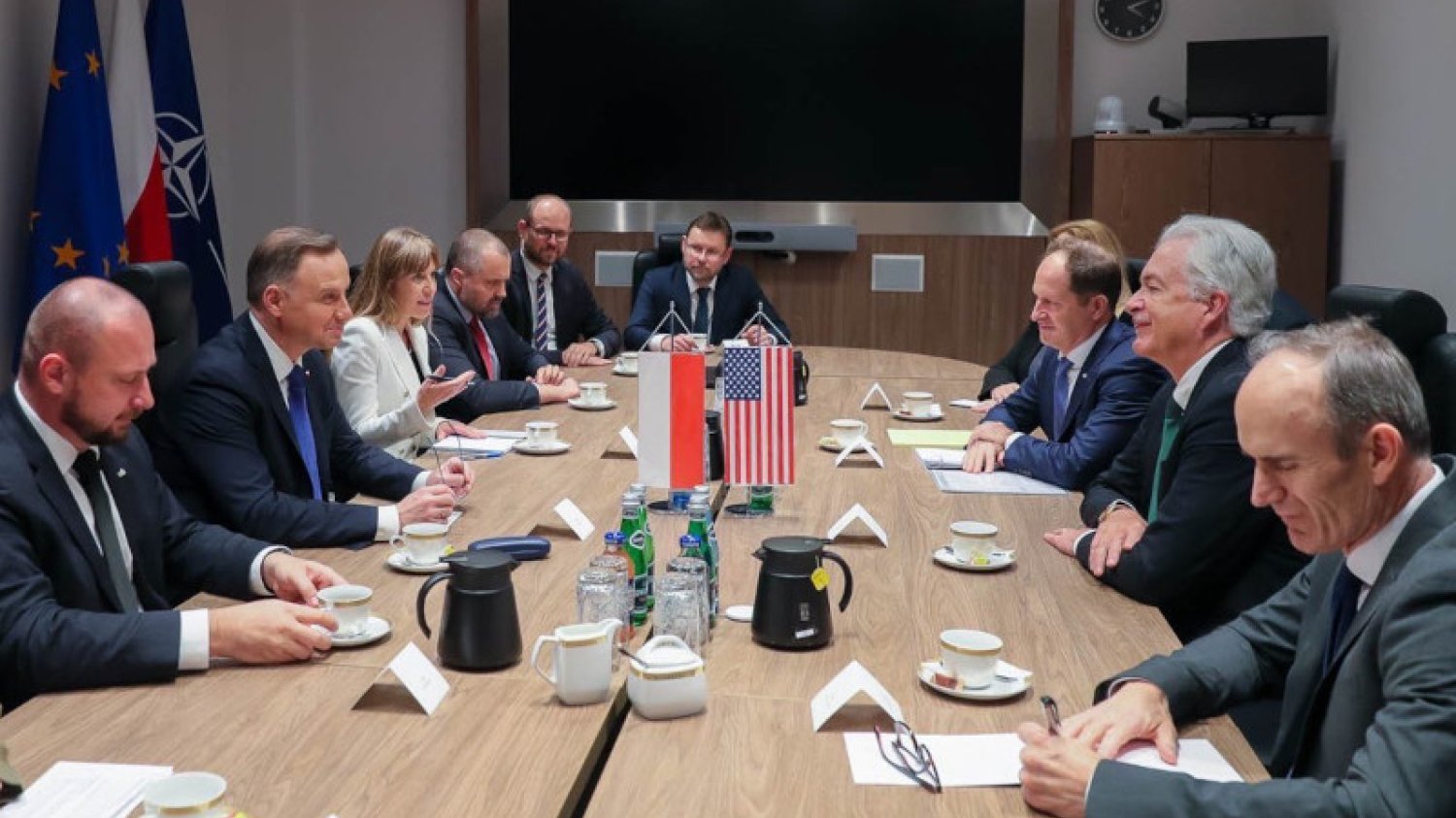Andrzej Duda rozmawiał z dyrektorem CIA Williamem Burnsem