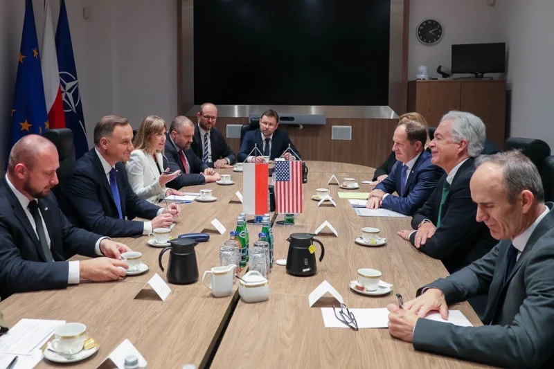 Andrzej Duda rozmawiał z dyrektorem CIA Williamem Burnsem