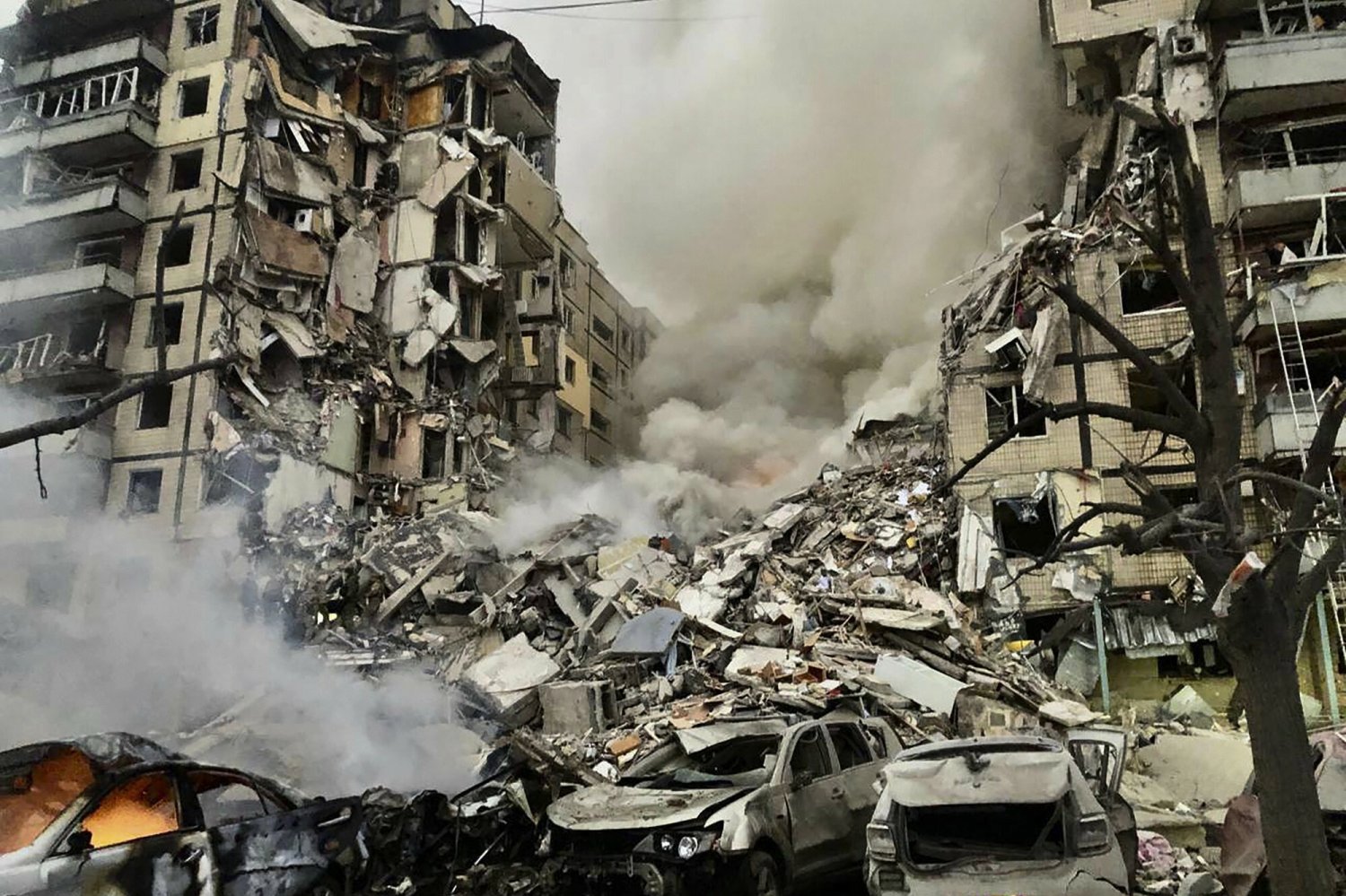 Służba Bezpieczeństwa Ukrainy poinformowała kto stoi za atakiem w Dnieprze.