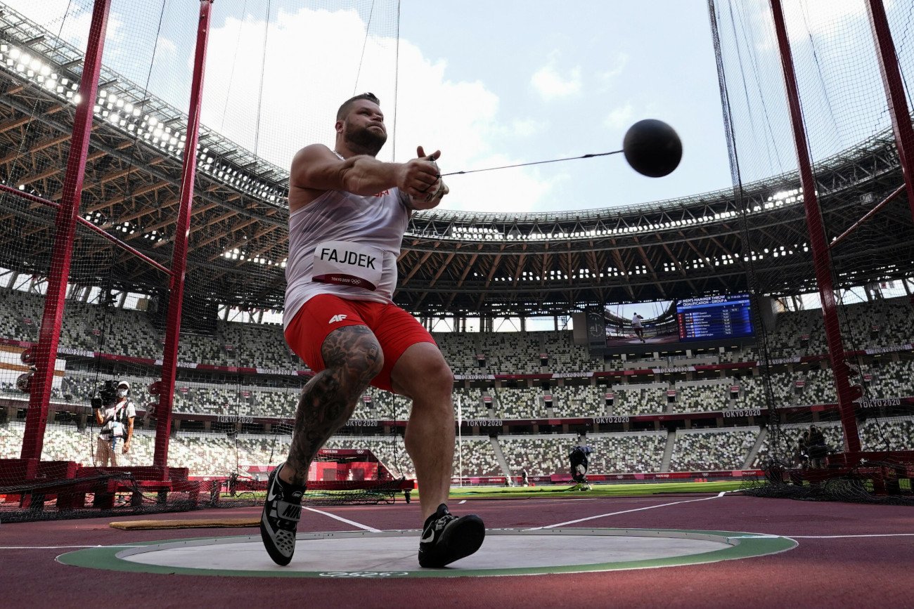 Paweł Fajdek z dziewiątym wynikiem zakwalifikował się do olimpijskiego finału rzutu młotem