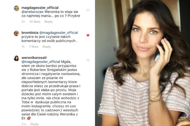 Magda Gessler krytykuje Rosati, bo... przyjaźni się z ojcem jej dziecka?