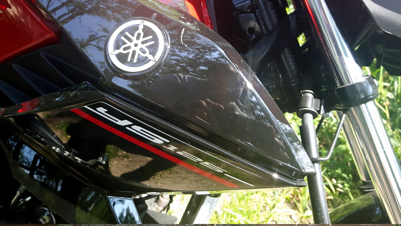 W motocyklu nie ma zbyt wielu plastików. Te co są cieszą oko jakością wykonania.