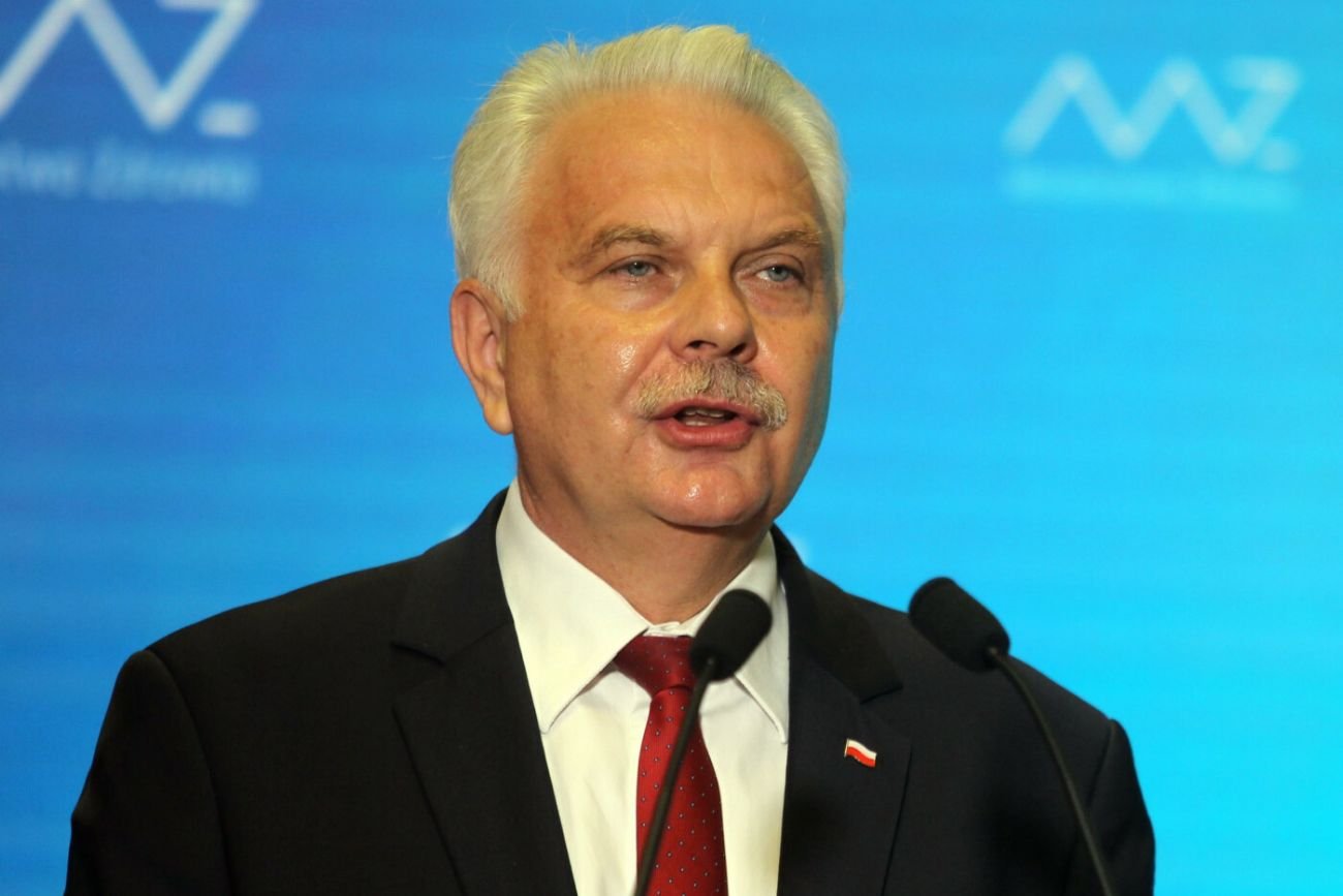 Wiceminister Zdrowia Waldemar Kraska a liczbie zakażeń.