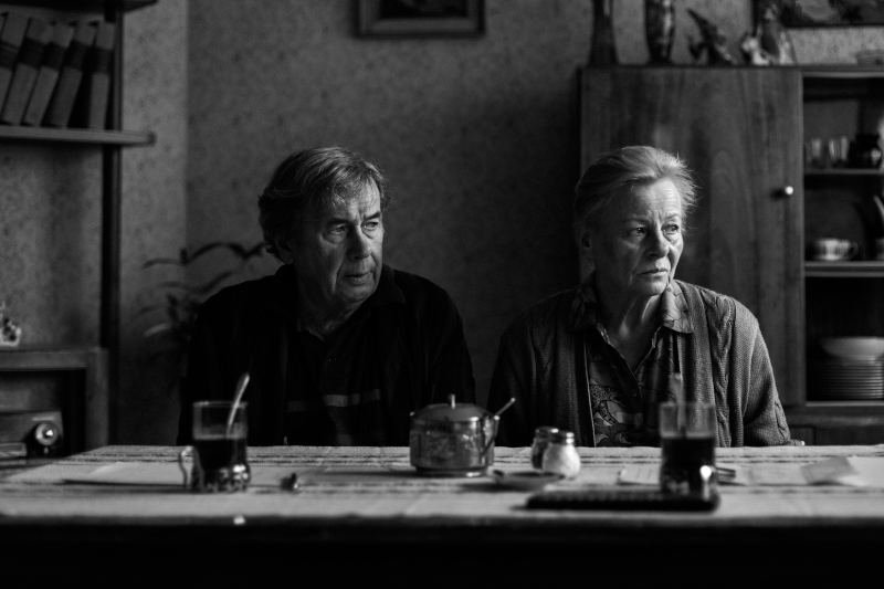 Janusz Gajos i Anna Nehrebecka