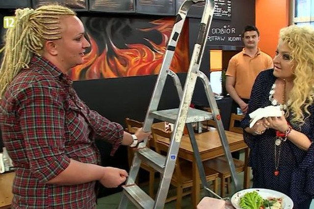 "Piekielna kuchnia" w "Kuchennych Rewolucjach"