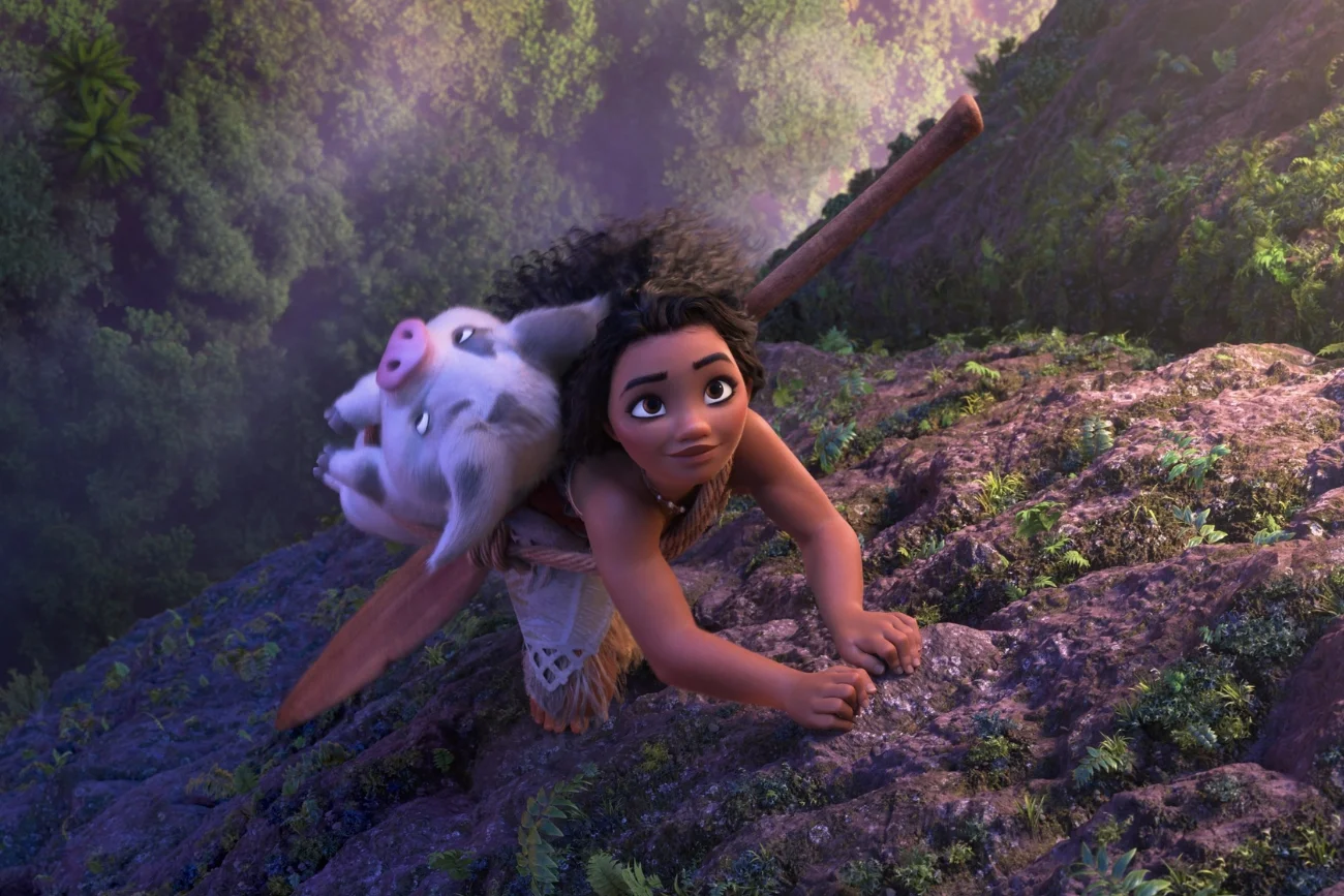 Kadr z filmu "Vaiana 2"