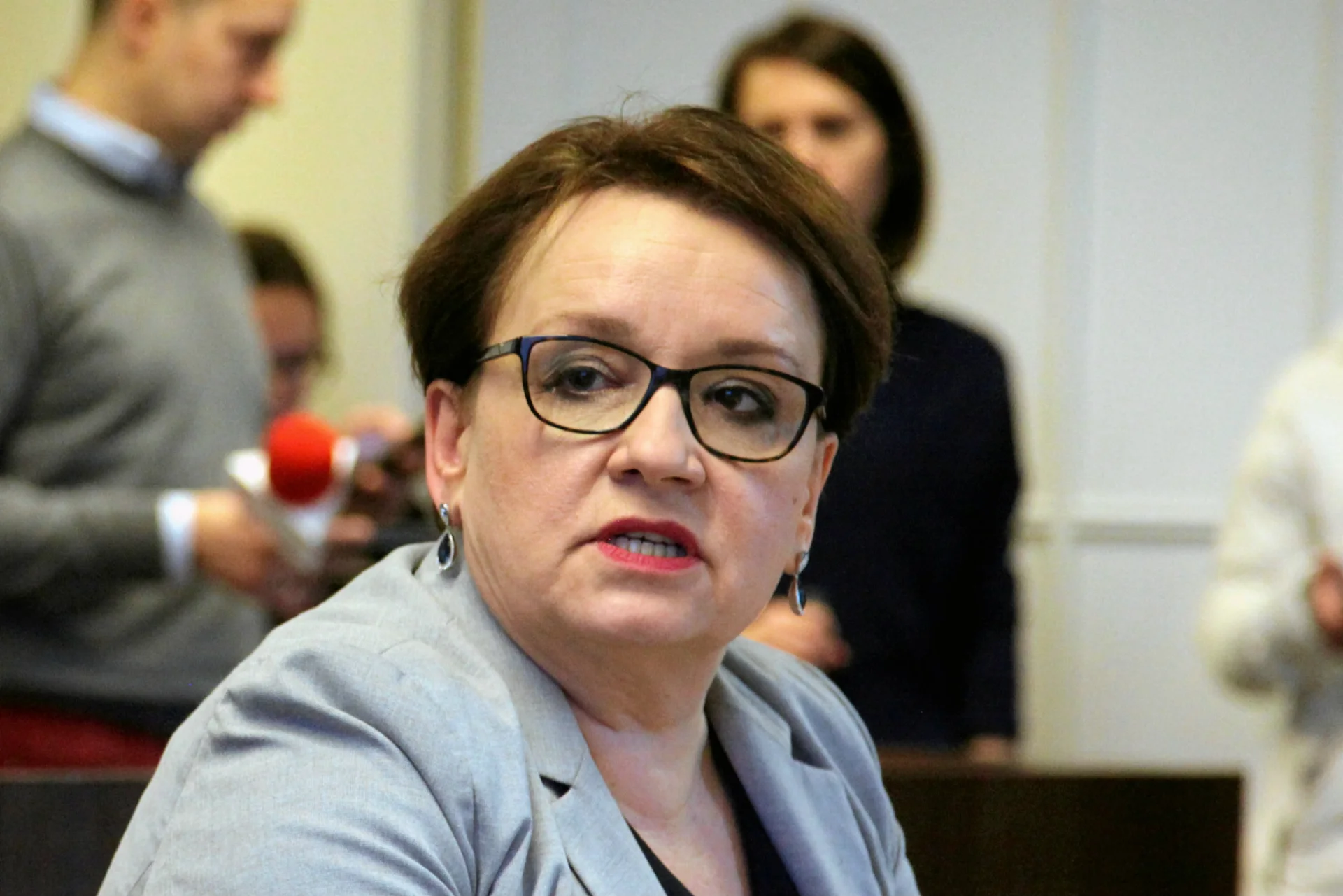 Anna Zalewska wypowiedziała się na temat afery z PCK. Tłumaczyła się m.in... dobrą reformą edukacji.