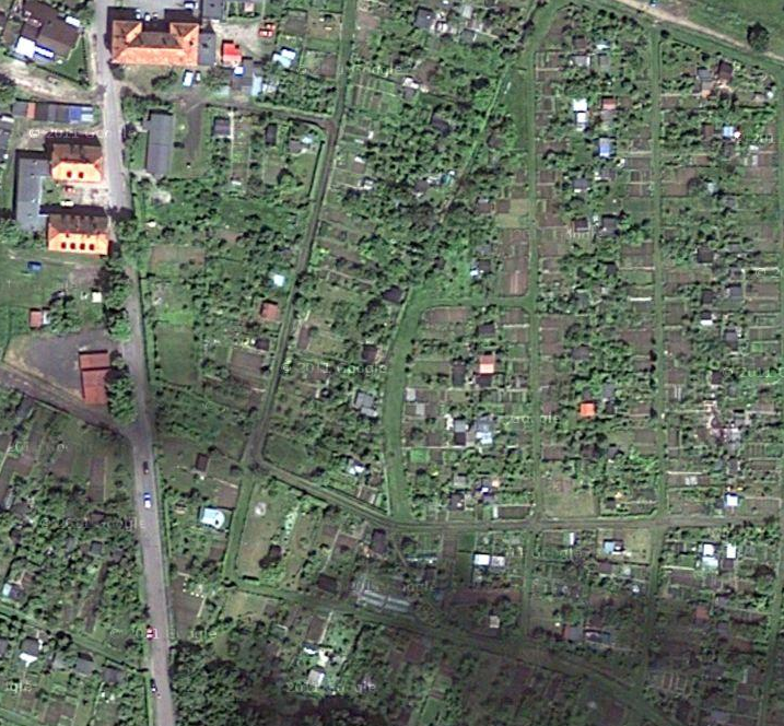 Ogródki działkowe przy ul. Kilińskiego w Oławie