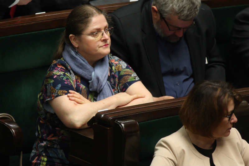 Krystyna Pawłowicz ostro atakuje Agnieszkę Holland.