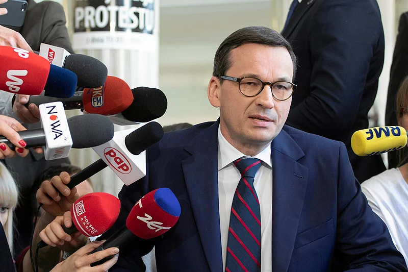 Mateusz Morawiecki powiedział o... propagandzie opozycyjnych mediów.