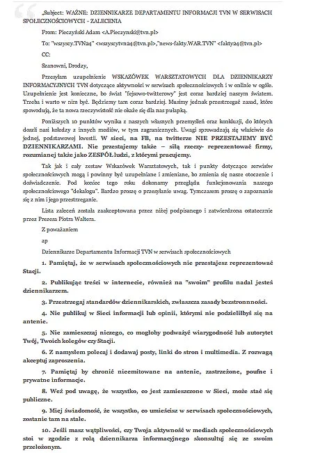 Screen z serwisu Jacka Karnowskiego