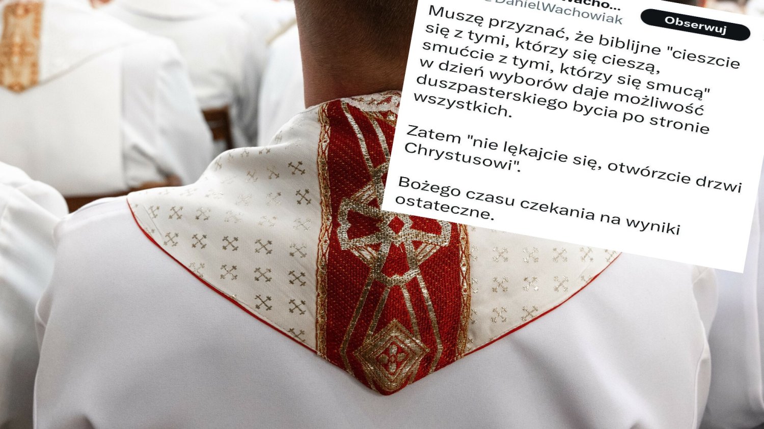 Wybory 2023. Kontrowersyjny ksiądz skomentował wyniki.