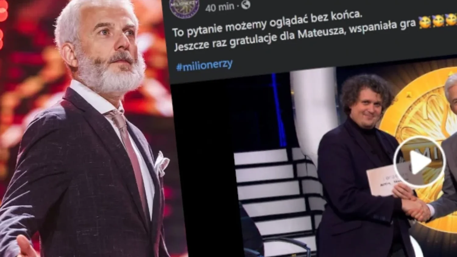 Mateusz Żaboklicki kolejnym milionerem w programie TVN!