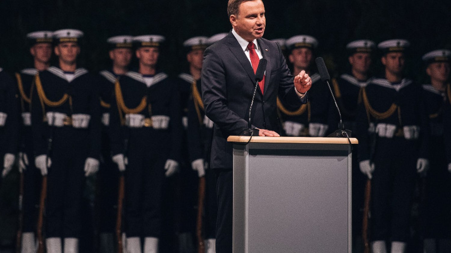 Taki obrazek w tym roku będzie można zanotować nie na Westerplatte, ale w Wieluniu.