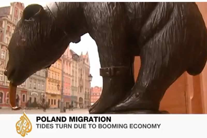 Arabska Al-Dżazira nakręciła reportaż o Polsce